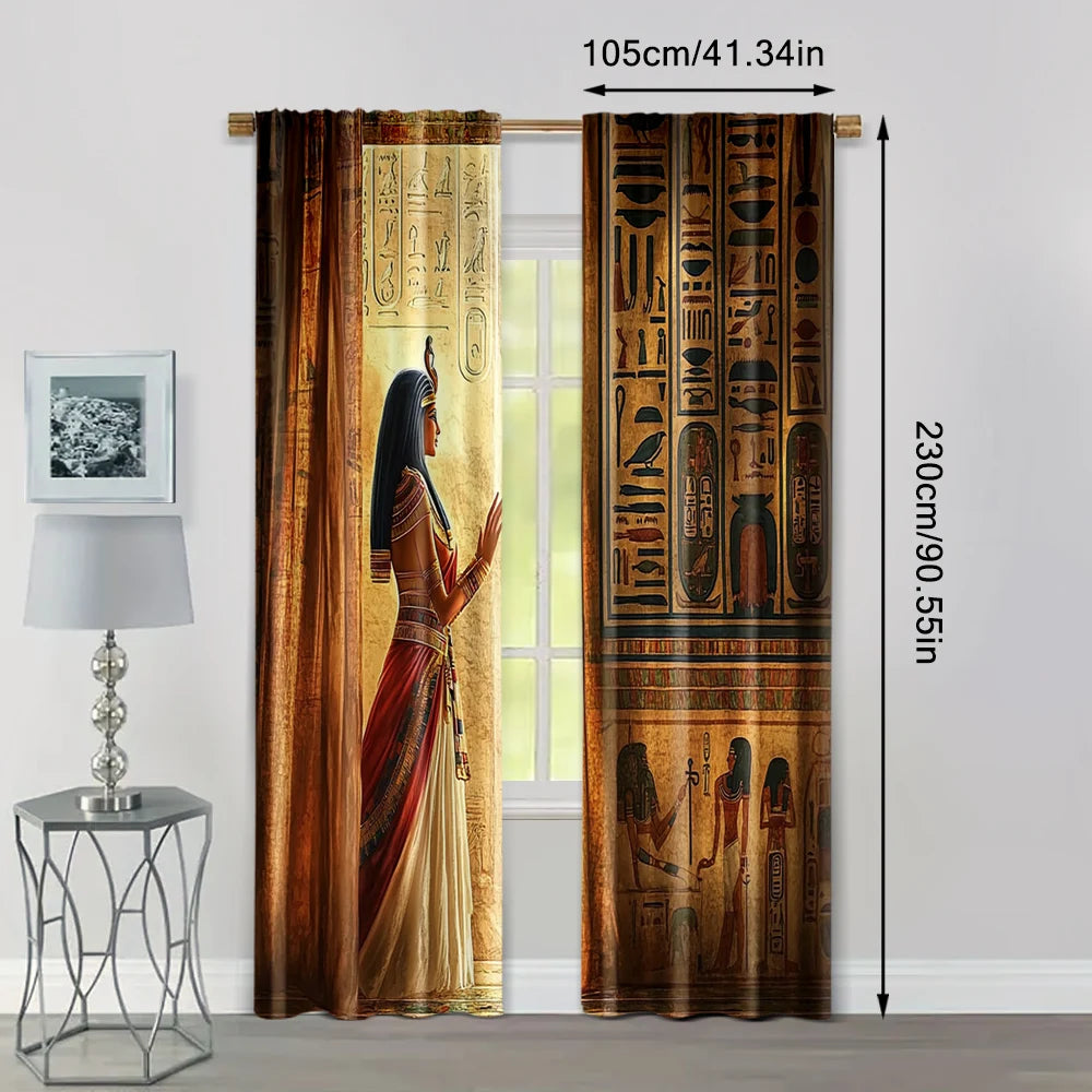 Polyester Vorhänge – Klassischer Stil – 105x230 cm
