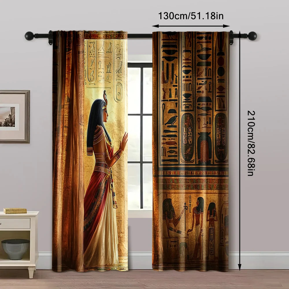 Polyester Vorhänge – Klassischer Stil – 105x230 cm