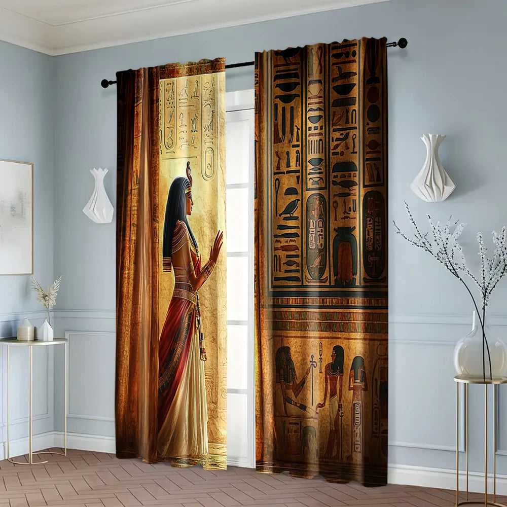 Polyester Vorhänge – Klassischer Stil – 105x230 cm