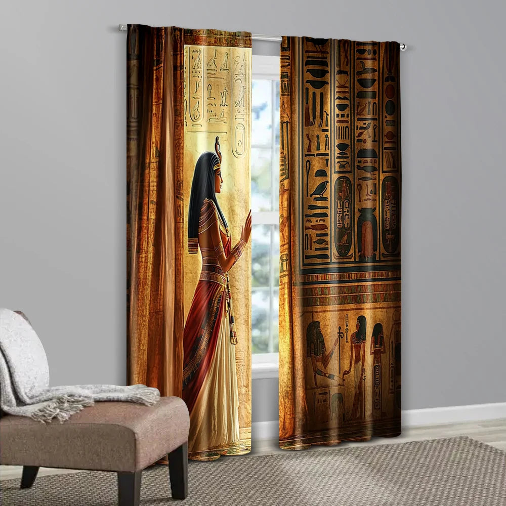 Polyester Vorhänge – Klassischer Stil – 105x230 cm