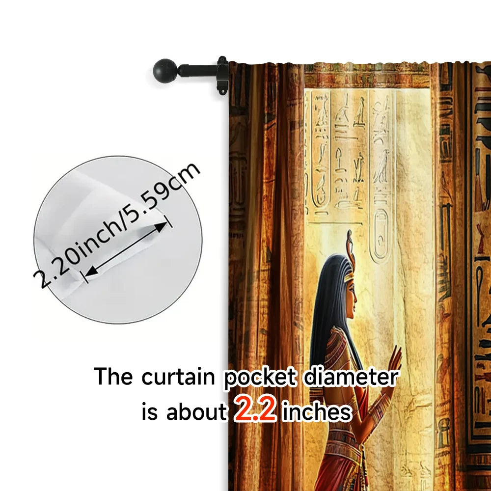 Polyester Vorhänge – Klassischer Stil – 105x230 cm