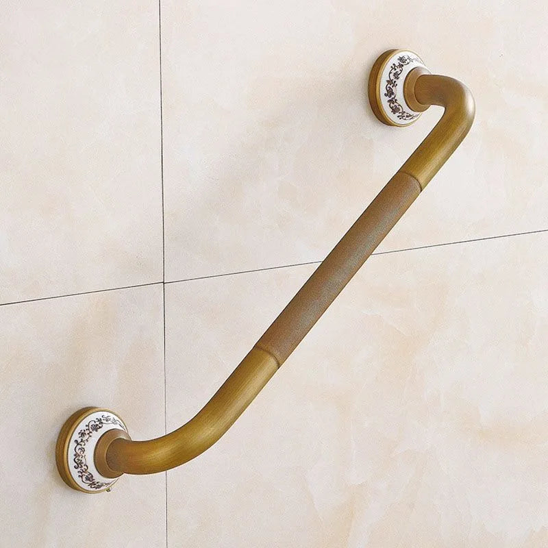 Porzellan Badezimmer Set – Wandmontiert Bronze