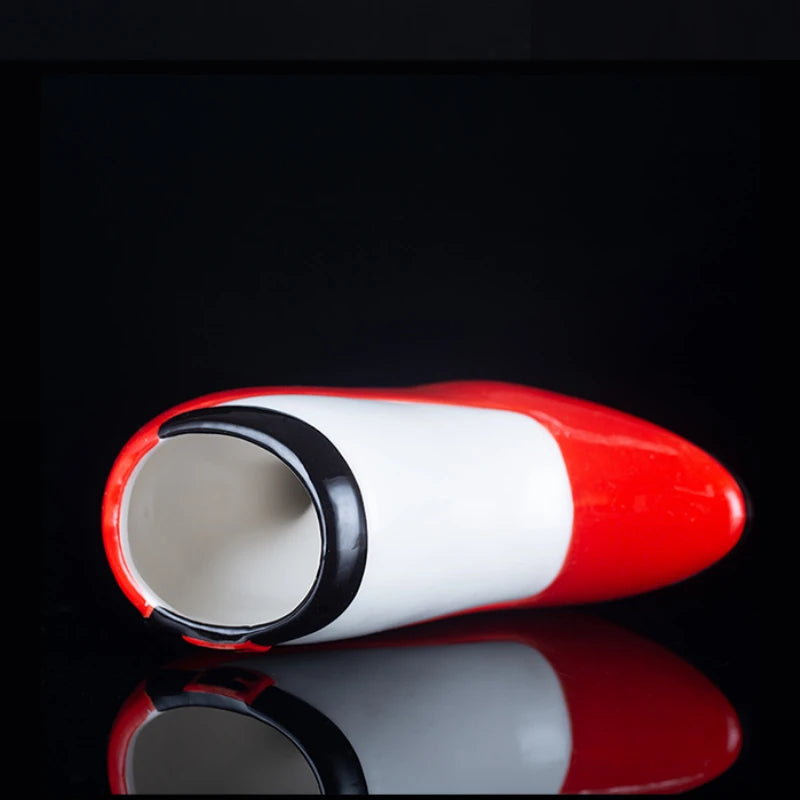 Porzellan High-Heeled Tasse – Südostasien Stil – 490ml