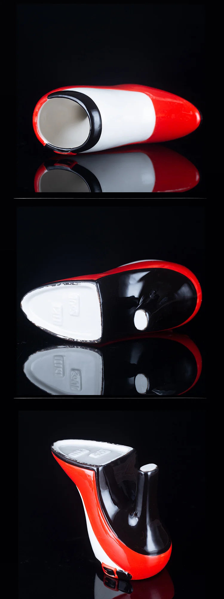 Porzellan High-Heeled Tasse – Südostasien Stil – 490ml