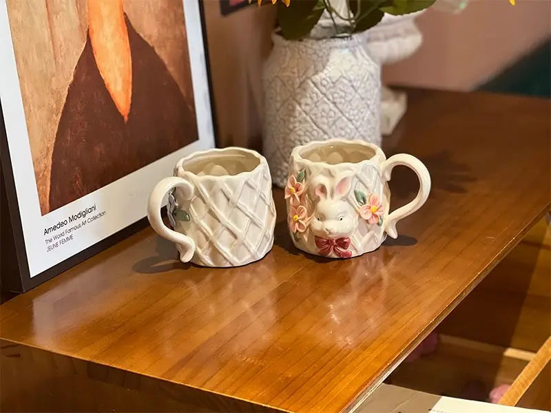 Porzellan Kaffeetasse – Handgefertigte Keramikkunst Erinnerung