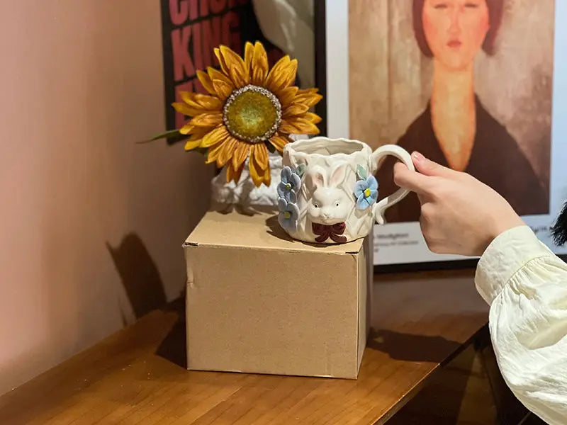 Porzellan Kaffeetasse – Handgefertigte Keramikkunst Erinnerung