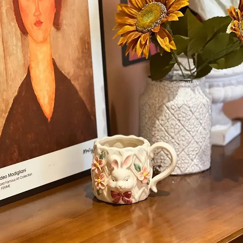 Porzellan Kaffeetasse – Handgefertigte Keramikkunst Erinnerung