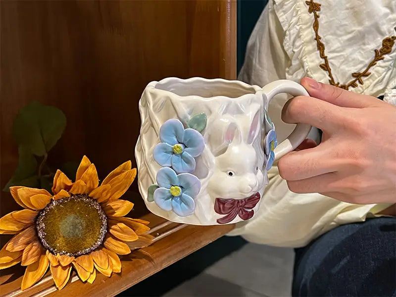 Porzellan Kaffeetasse – Handgefertigte Keramikkunst Erinnerung