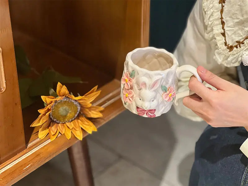 Porzellan Kaffeetasse – Handgefertigte Keramikkunst Erinnerung