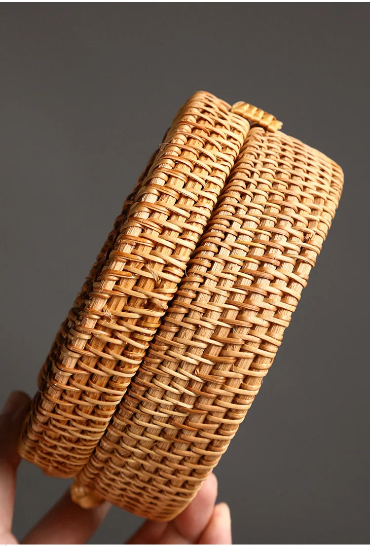 Rattan Aufbewahrungsbox – Japanischer Stil – Handgefertigt