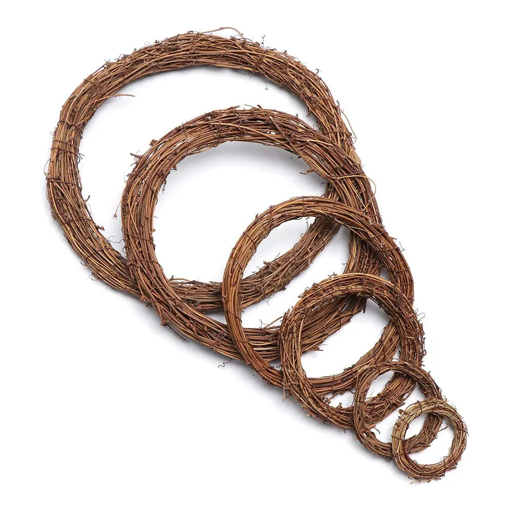 Rattan-Kranz – Natürliches Weiden-Design – 10-30CM Frühlings- & Osterdekoration