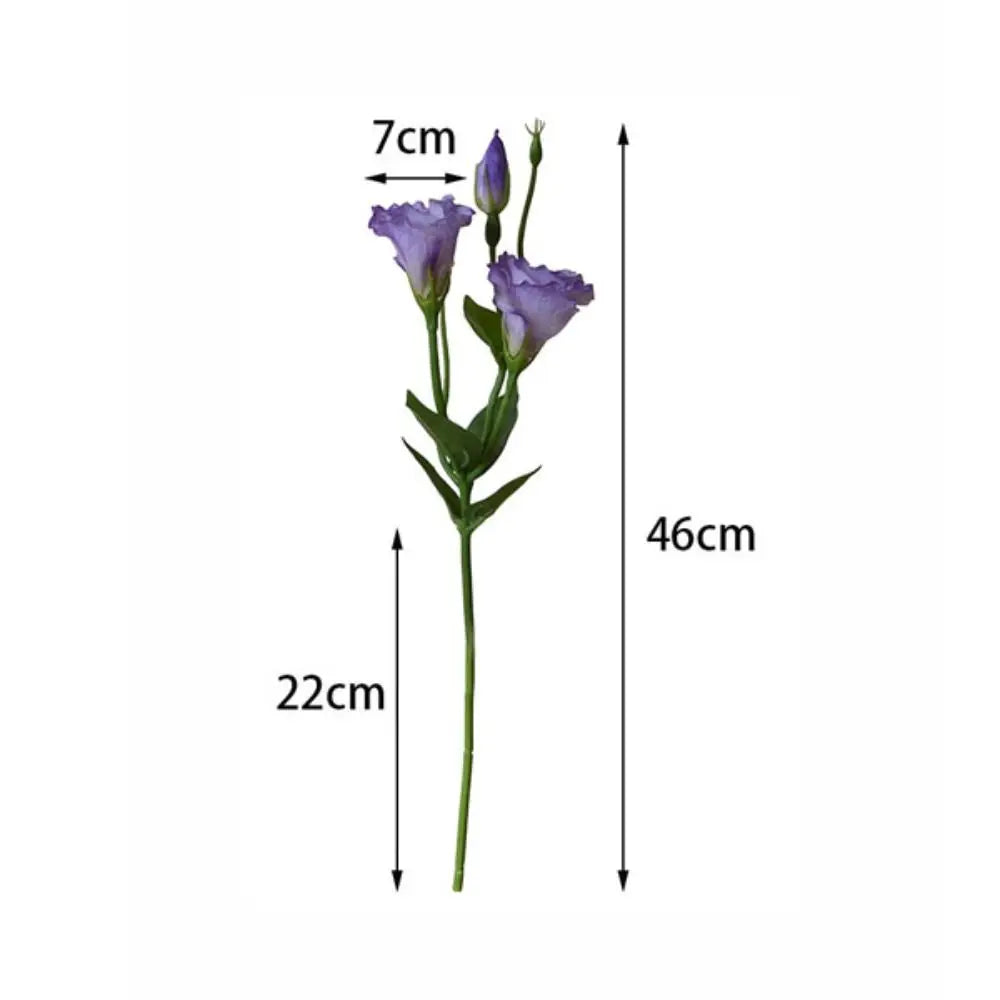 Real Touch Seiden-Lisianthus Bouquet – Innendekor