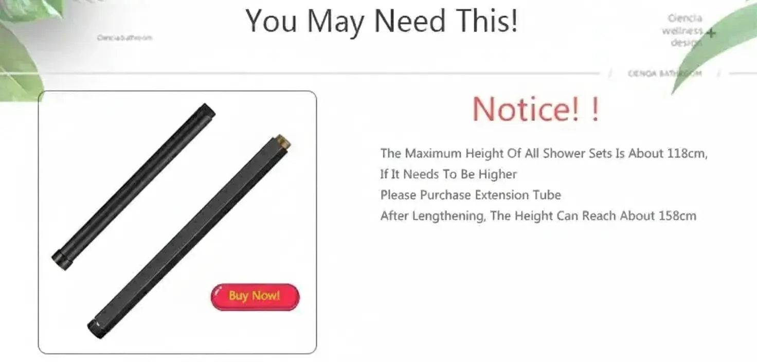 Regenduschen-System – Edelstahl Design – Höhenverstellbar