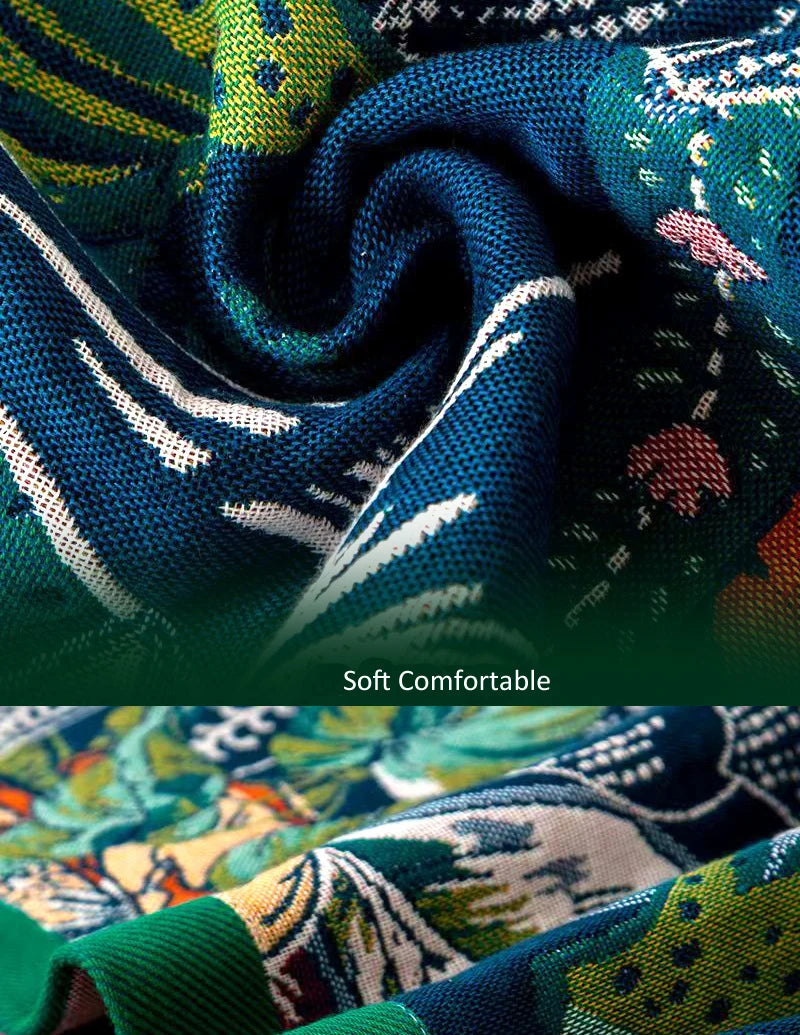 Reine Baumwolle Badetuch – Florales Design – Schnell Trocknend