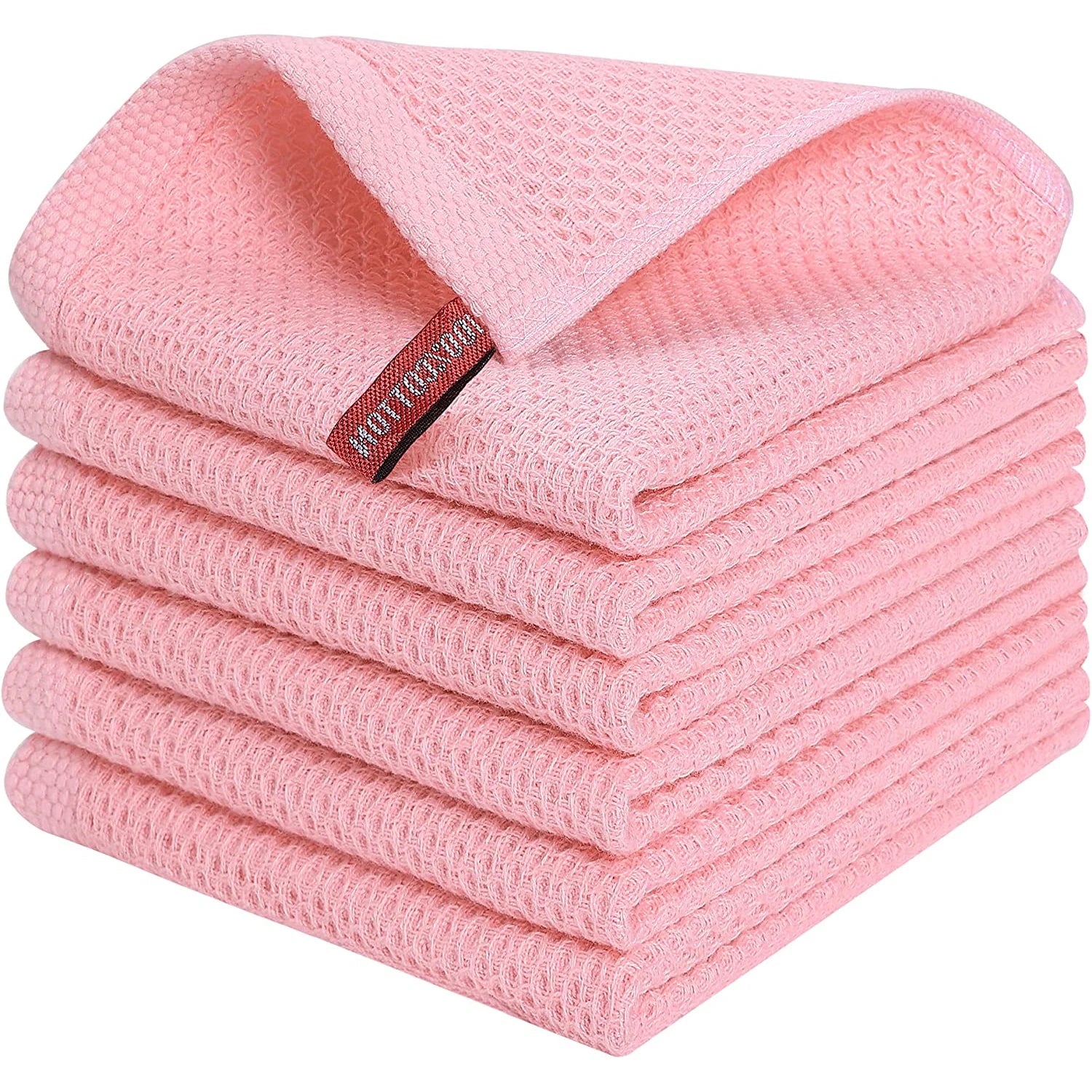 Reines Baumwoll-Küchentuchset – Waffelstruktur – 30x30cm