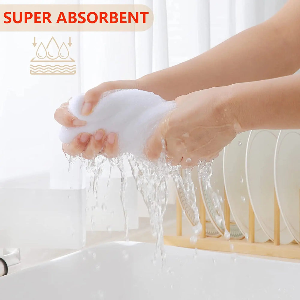 Reines Baumwoll-Küchentuchset – Waffelstruktur – 30x30cm