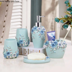 Resin Bad Set – Modernes Design – 5/6 Teile