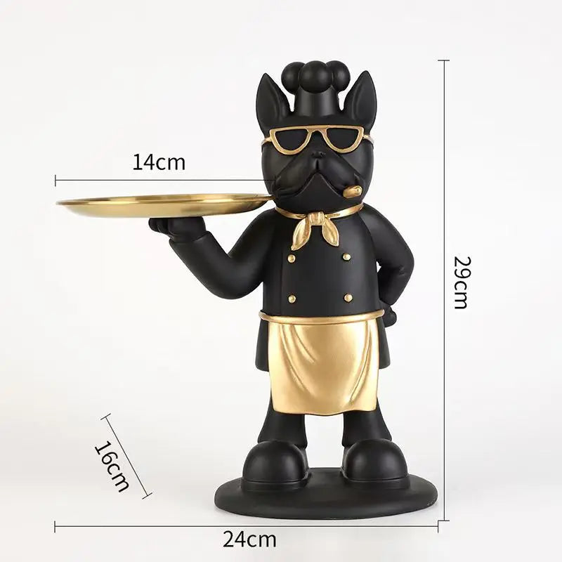 Resin-Pirat-Chef-Statue – Stilvolles Deko-Element