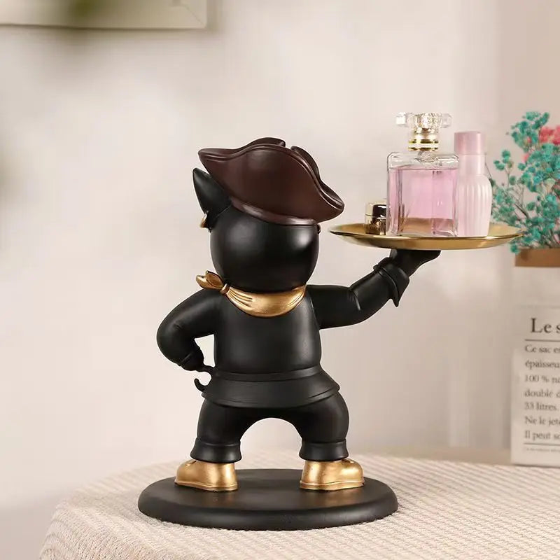 Resin-Pirat-Chef-Statue – Stilvolles Deko-Element