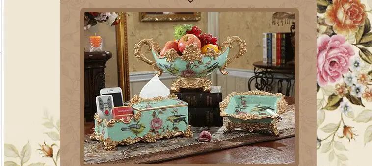 Resin Tischdekoration – Europäisches Wohnaccessoire