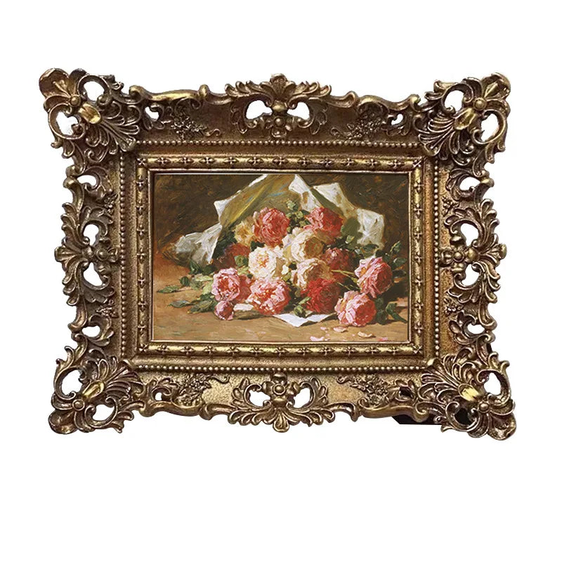 Retro Bilderrahmen – Europäisches Harzdesign – Unregelmässig geformt