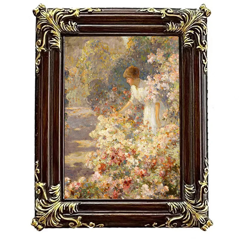 Retro Bilderrahmen – Europäisches Harzdesign – Unregelmässig geformt