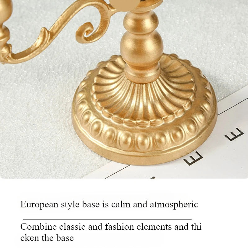 Retro Blumentopf Kandelaber – Europäisches Design, Hochzeiten