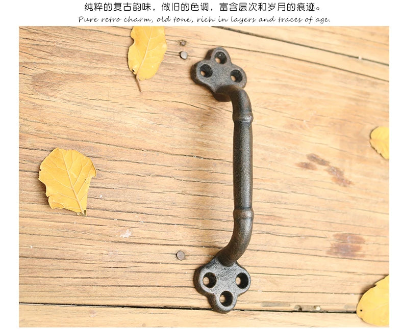 Retro Garten Türgriffe – Gusseisen Dekor