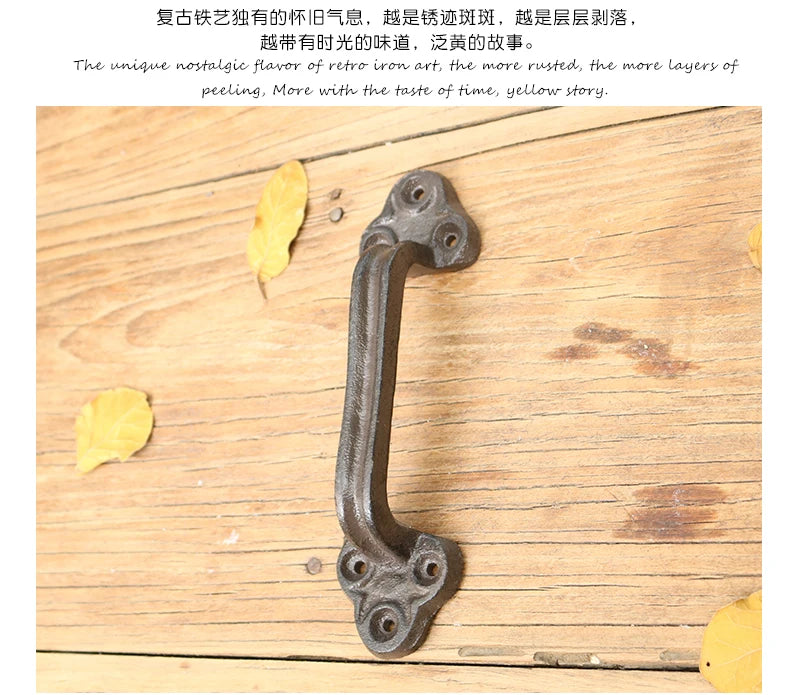 Retro Garten Türgriffe – Gusseisen Dekor