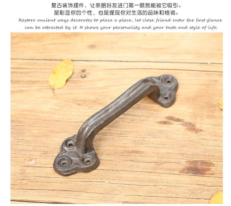 Retro Garten Türgriffe – Gusseisen Dekor