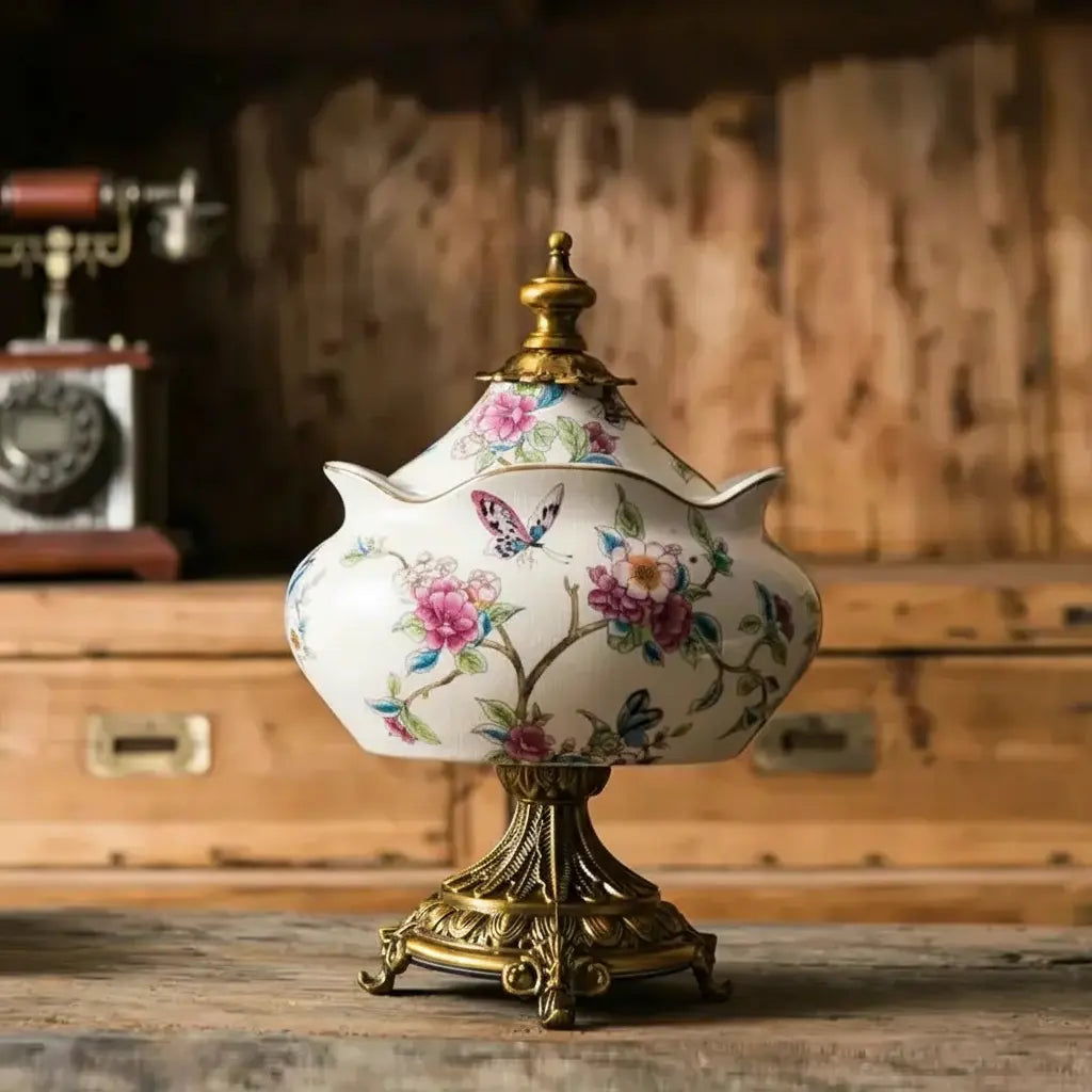 Retro Keramik Vorratsbehälter – Amerikanischer Stil