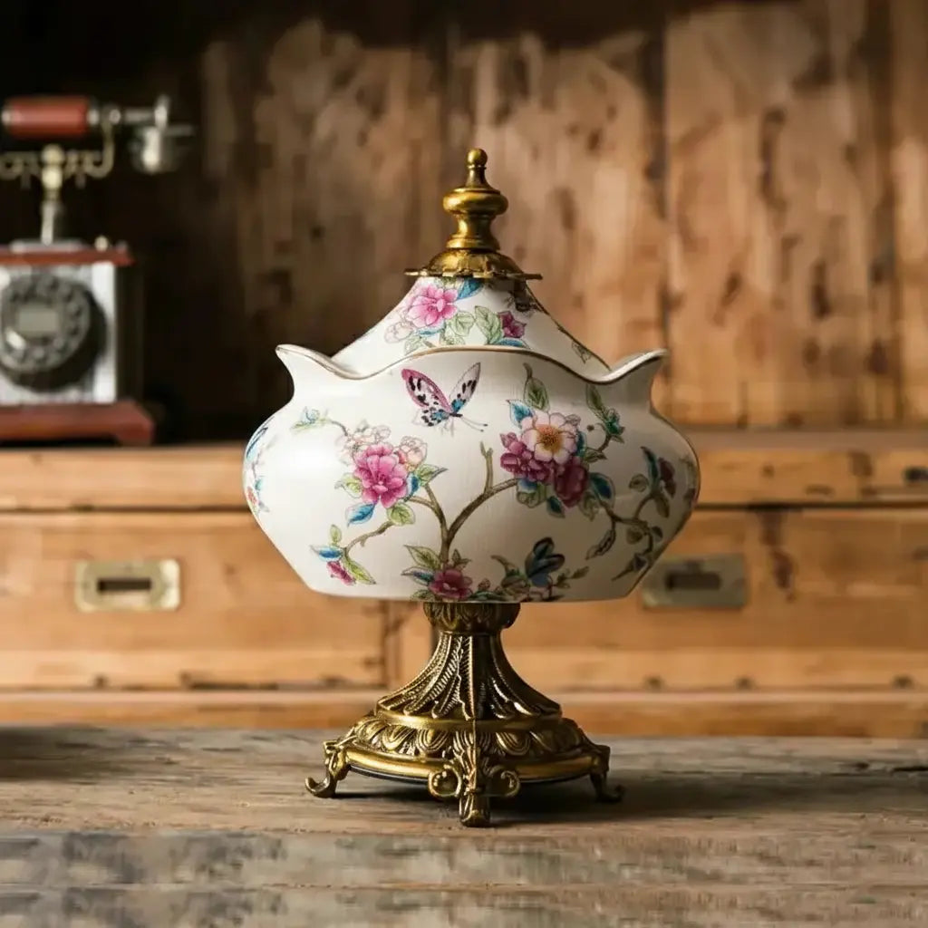 Retro Keramik Vorratsbehälter – Amerikanischer Stil