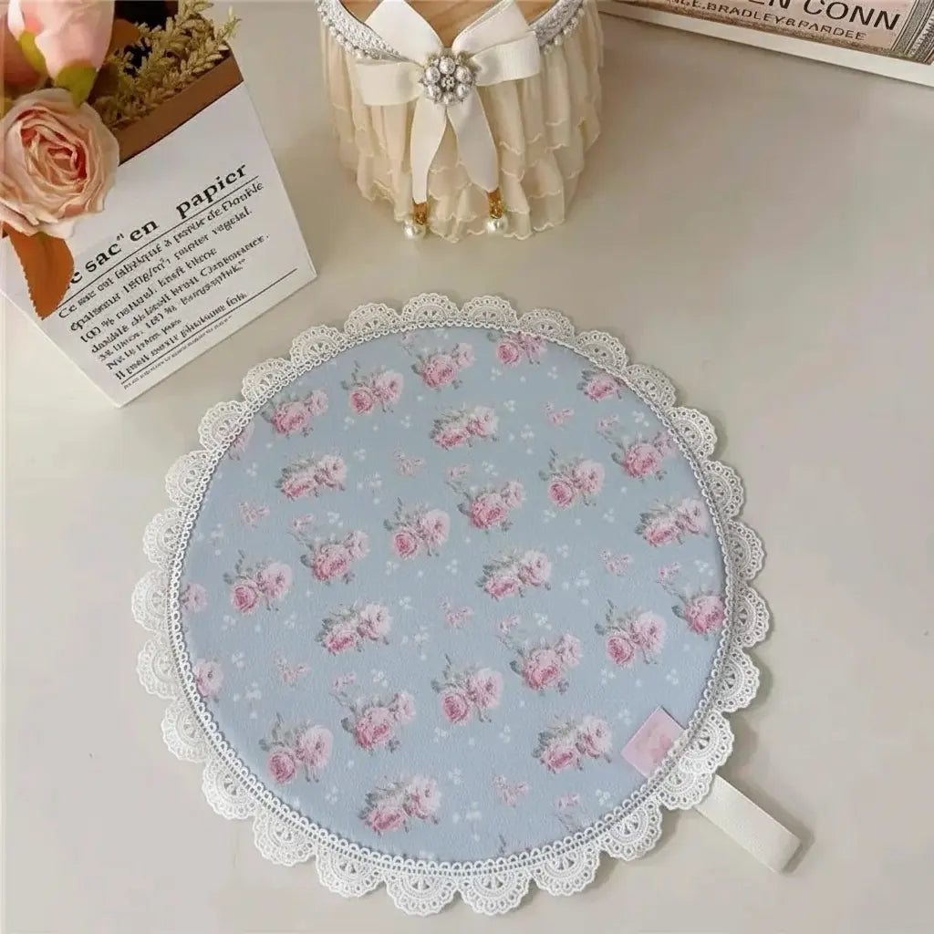 Retro Rosenuntersetzer – Spitze, Luxus, Wasserfest, Umweltfreundlich