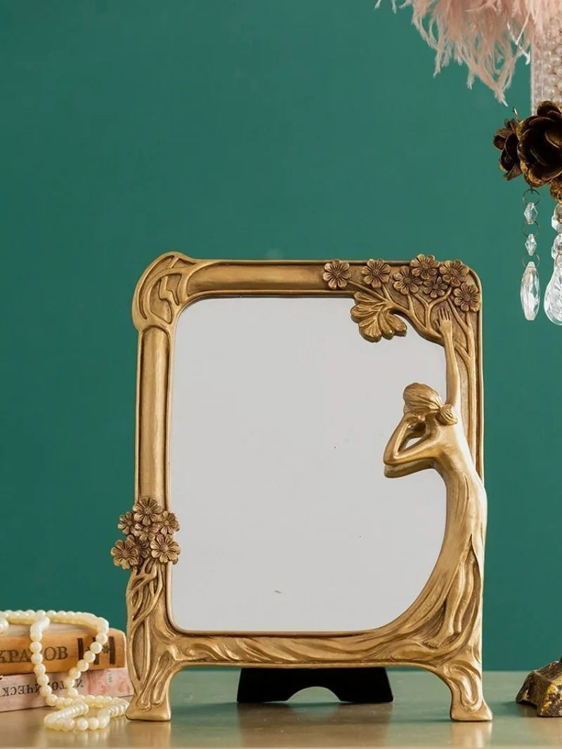 Retro Schminkspiegel – Europäisches Design Schlafzimmer