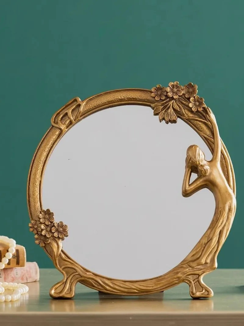 Retro Schminkspiegel – Europäisches Design Schlafzimmer