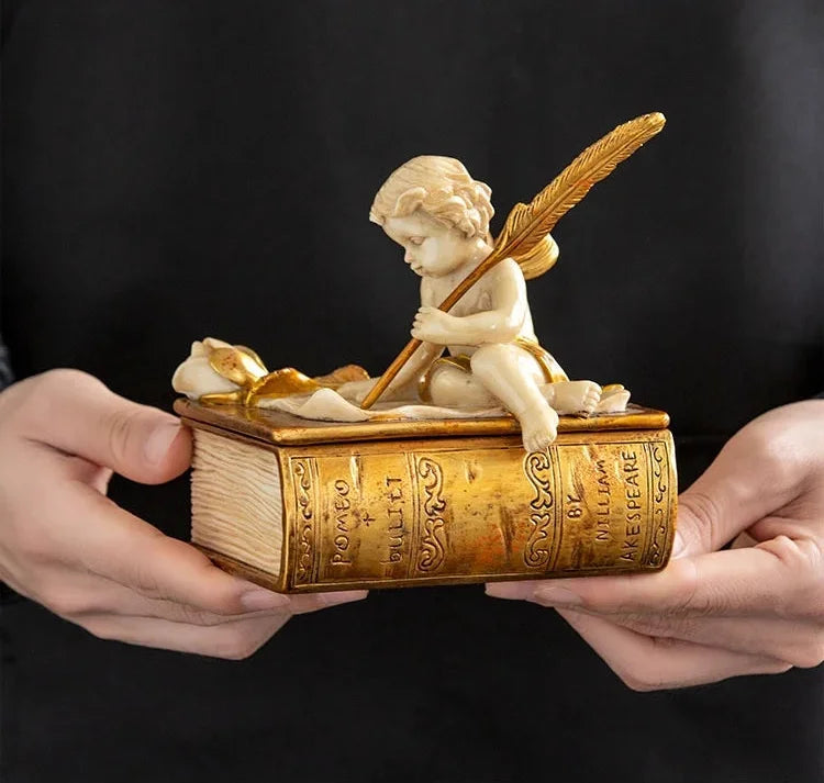 Retro Schmuckaufbewahrung – Harz Engel Design für Wohnzimmer