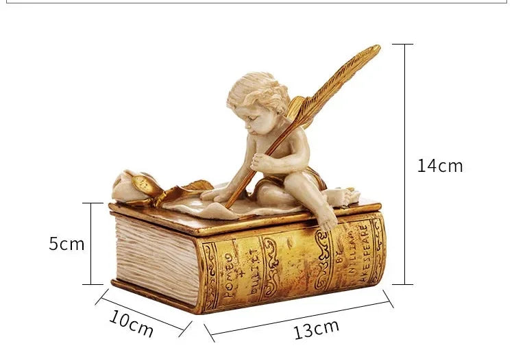 Retro Schmuckaufbewahrung – Harz Engel Design für Wohnzimmer