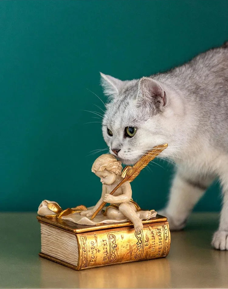 Retro Schmuckaufbewahrung – Harz Engel Design für Wohnzimmer