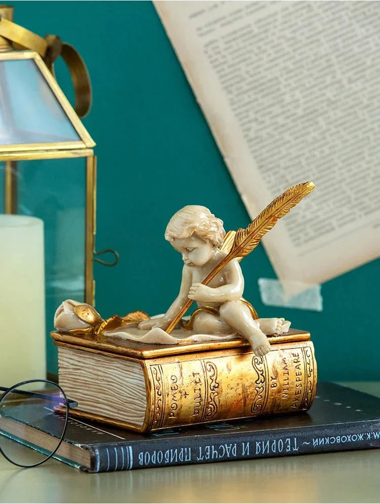 Retro Schmuckaufbewahrung – Harz Engel Design für Wohnzimmer