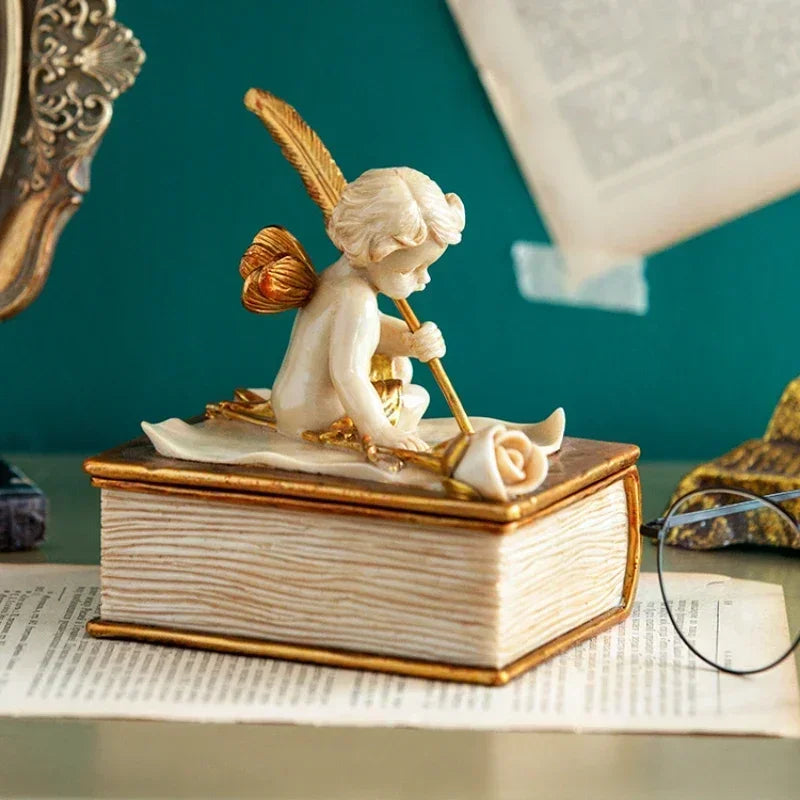 Retro Schmuckaufbewahrung – Harz Engel Design für Wohnzimmer