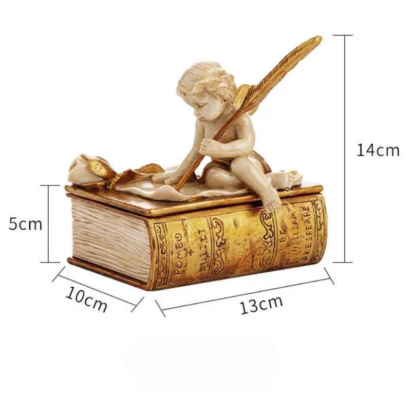 Retro Schmuckaufbewahrung – Harz Engel Design für Wohnzimmer