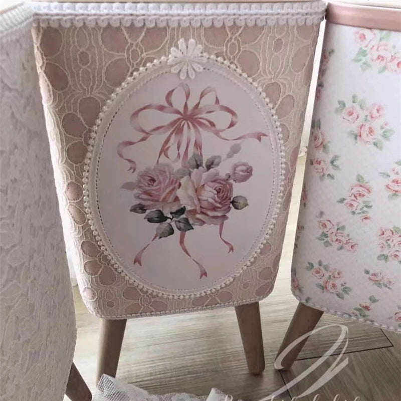 Retro-Spitzen-Mülleimer – Korean Leder – 22x22x35cm