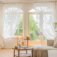 Retro Spitzenvorhang – Europäisches Design 100x200cm