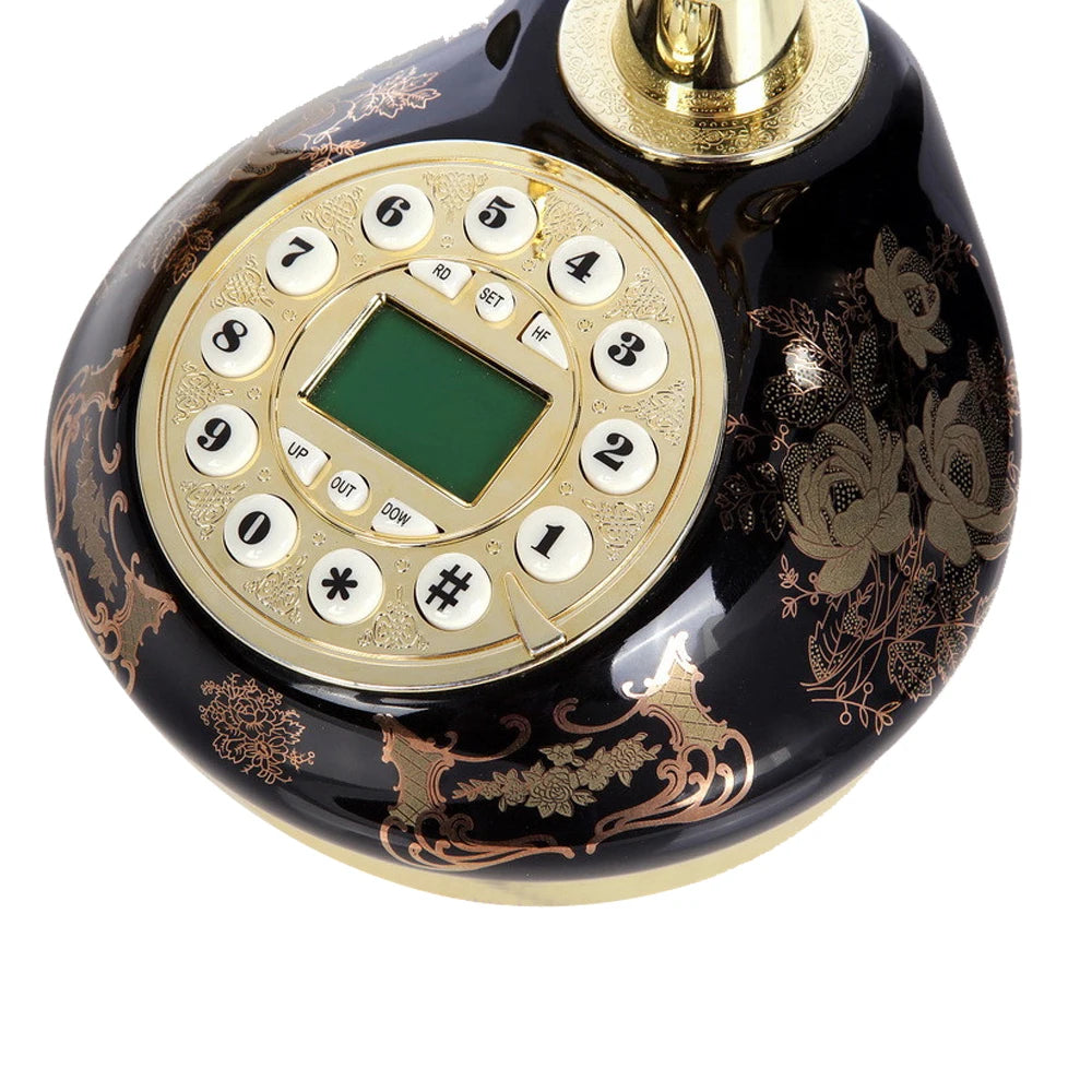 Retro Telefon – Keramik Antik – Schnurgebunden