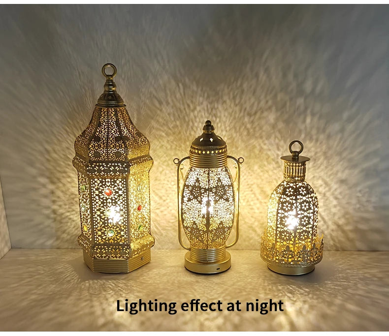 Retro Tischlampe aus schwarzem Metall, klassisches Design, ideal für das Wohnzimmer