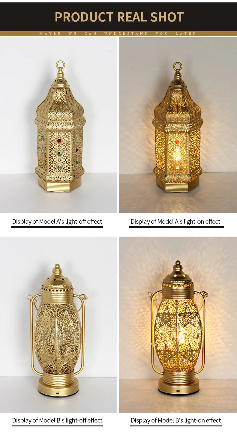 retro tischleuchte aus metall im klassischen stil, schwarz