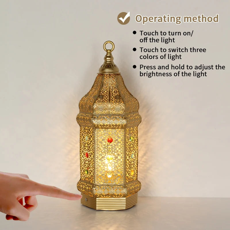 schwarze metall tischleuchte im klassischen stil mit berührungsschalter aus china