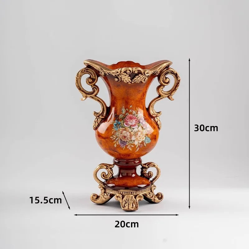 Retro Vase – Harz Amerikanischer Stil – Grosse Grösse