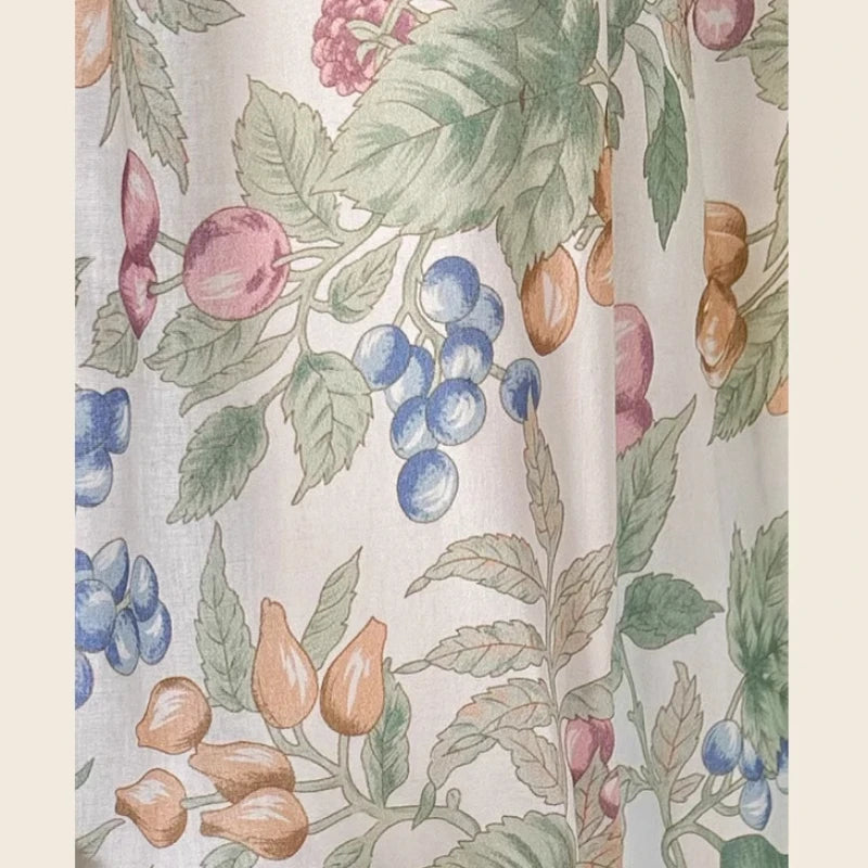 Retro Vorhang – Amerikanisch Pastoral Stickerei – 140x200cm