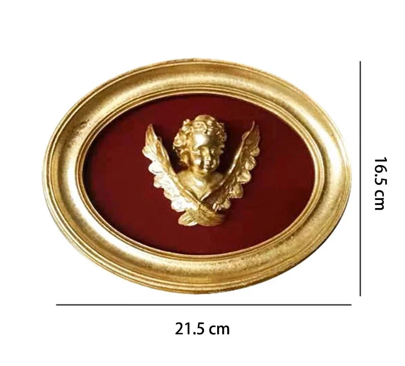 Retro Wald Engel Fotorahmen aus Resin im europäischen Stil